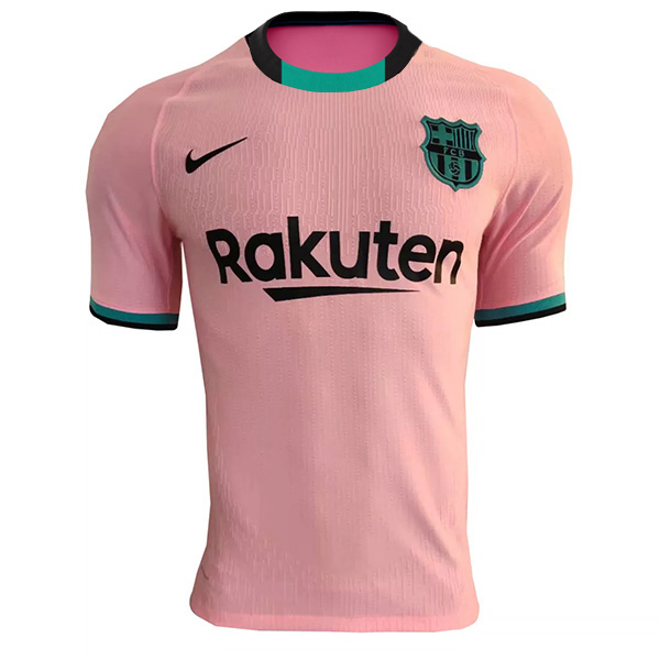 20 21 Barcelona Third Authentic Pink Jersey player Version