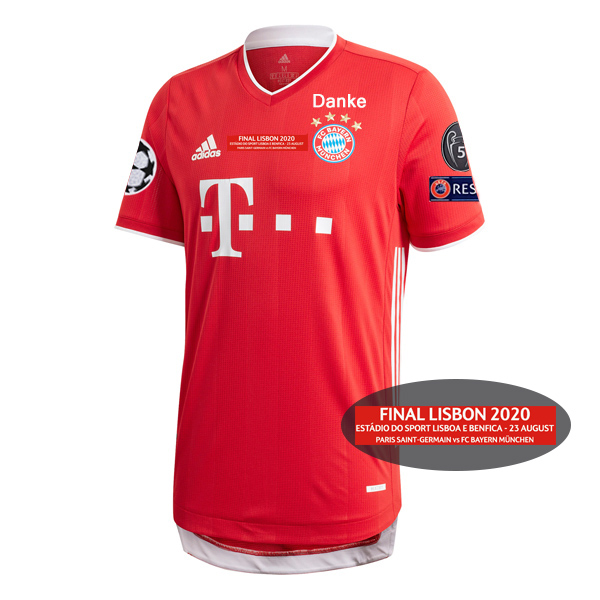 20 21 Bayern Munich Authentic Ucl Final Jersey player Version