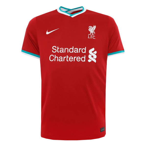 20 21 Liverpool Home Soccer Jersey Shirt