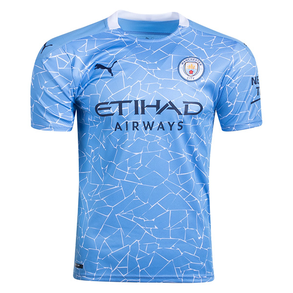 20 21 Manchester City Home Soccer Jersey