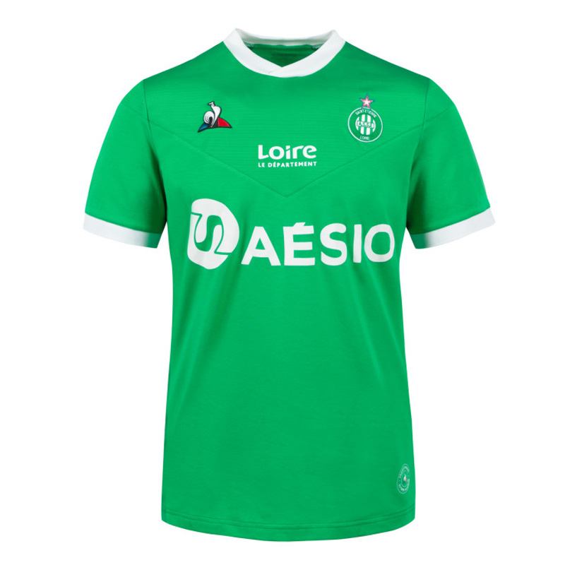 20 21 Saint Etienne Home Green Soccer Jersey Shirt