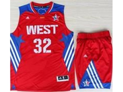 2013 All Star Western Conference Los Angeles Clippers #32 Blake Griffin Red(Revolution 30 Swingman)Suits