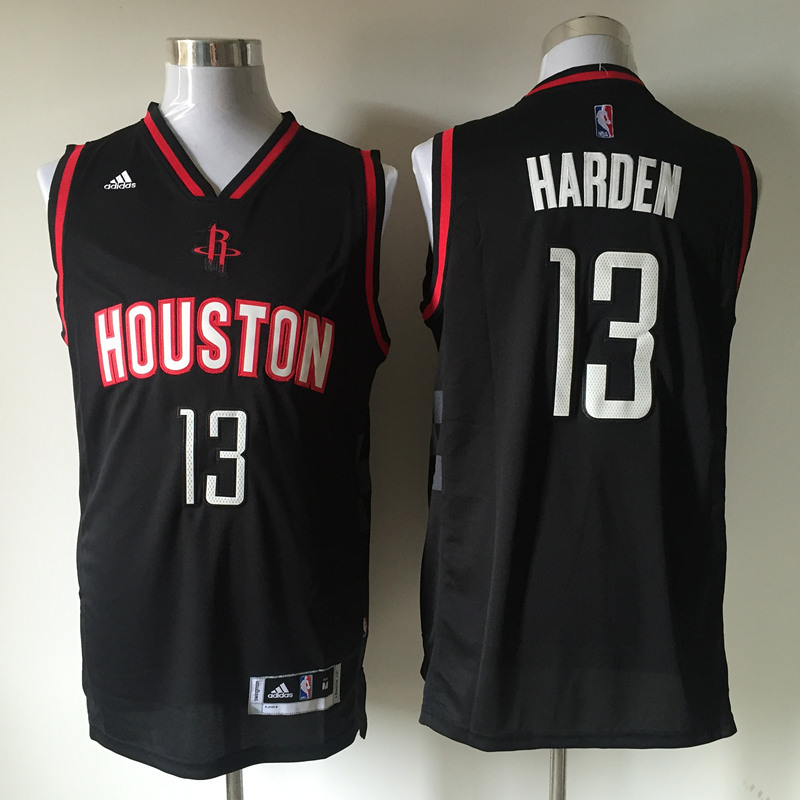 2015   2016  NBA Houston Rockets 13 James Harden New Revolution 30 Swingman Road Black Jersey