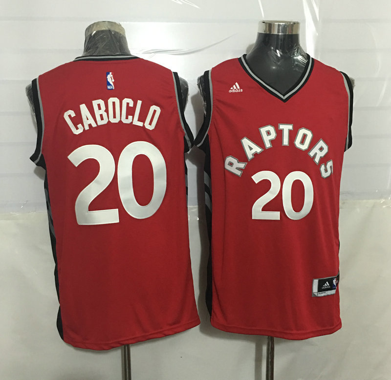 2015   2016  NBA Toronto Raptors 20 Bruno Caboclo New Revolution 30 Swingman Red Jersey