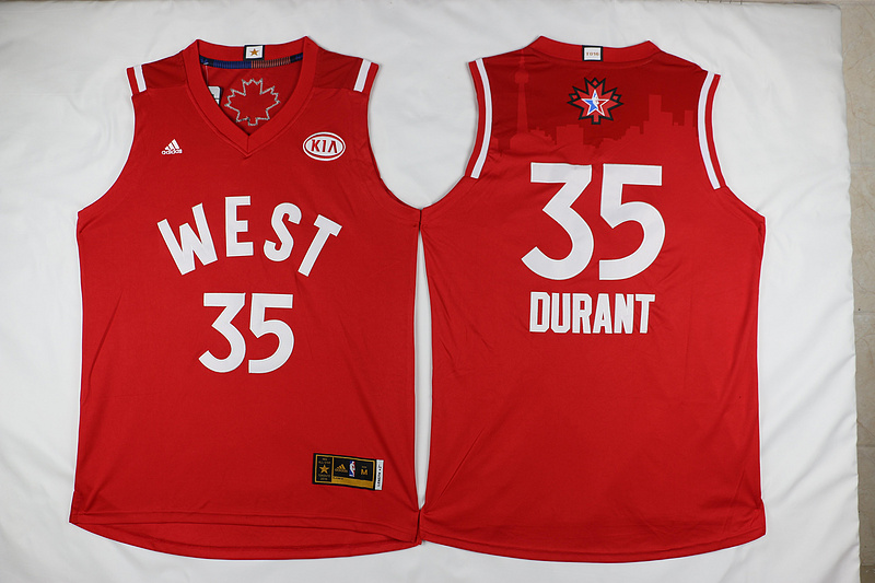 2016 All Star Game Western 35 Kevin Durant jersey