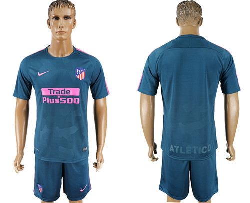 2017 18 Atletico Madrid Third Away Soccer Jersey