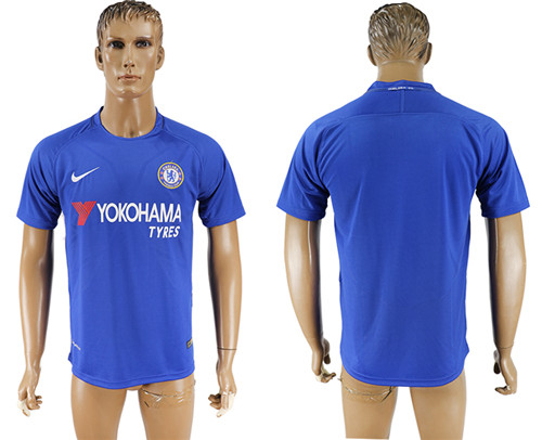 2017 18 Chelsea Home Thailand Soccer Jersey