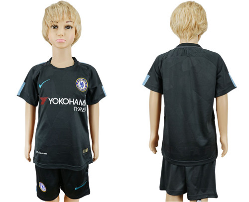 2017 18 Chelsea Third Away Youth Soccer Jersey