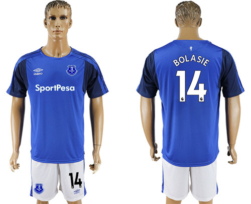 2017 18 Everton FC 14 BOLASIE Home Soccer Jersey