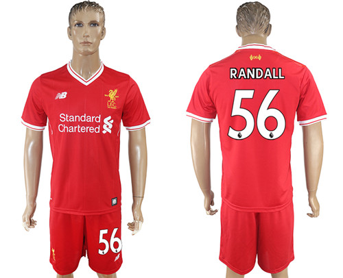 2017 18 Liverpool 56 RANDALL Home Soccer Jersey
