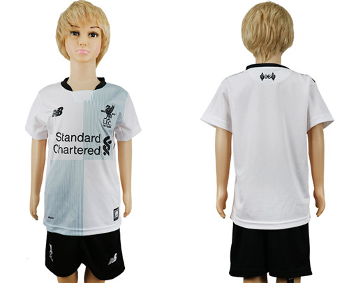 2017 18 Liverpool Away Youth Soccer Jersey