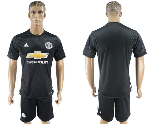 2017 18 Manchester United Away Soccer Jersey