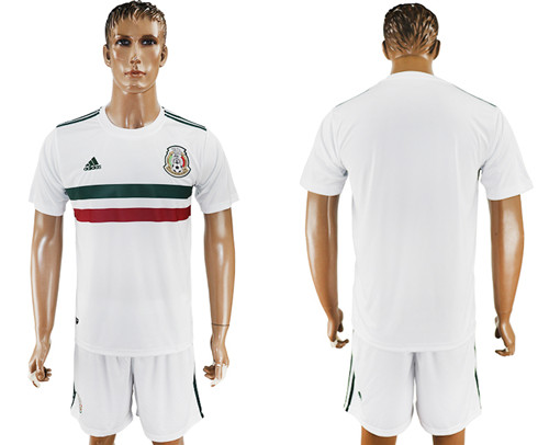 2017 18 Mexico Away Soccer Jersey
