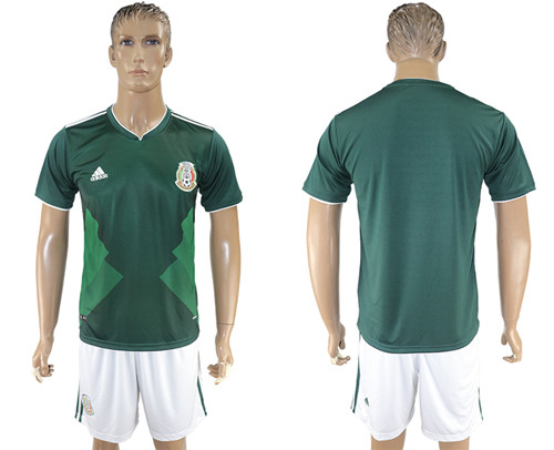 2017 18 Mexico Home Soccer Jersey