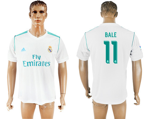 2017 18 Real Madrid 11 BALE Home Thailand Soccer Jersey