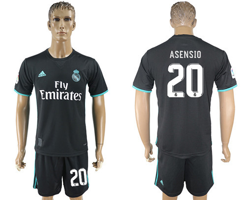 2017 18 Real Madrid 20 ASENSIO Away Soccer Jersey