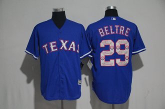 2017 New Texas Rangers Mens Jerseys 29 Adrian Beltre Cool Base Baseball Jersey