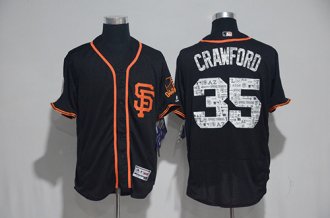 2017 Spring Training San Francisco Giants Mens Jerseys 35 Brandon Crawford Team Jersey Baseball Jersey