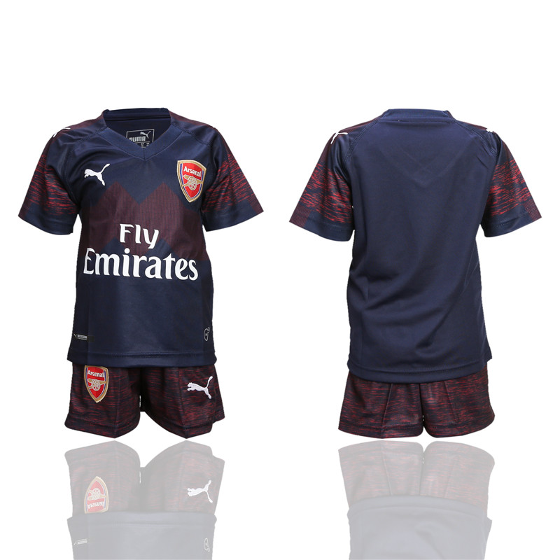 2018 19 Arsenal Away Youth Soccer Jersey