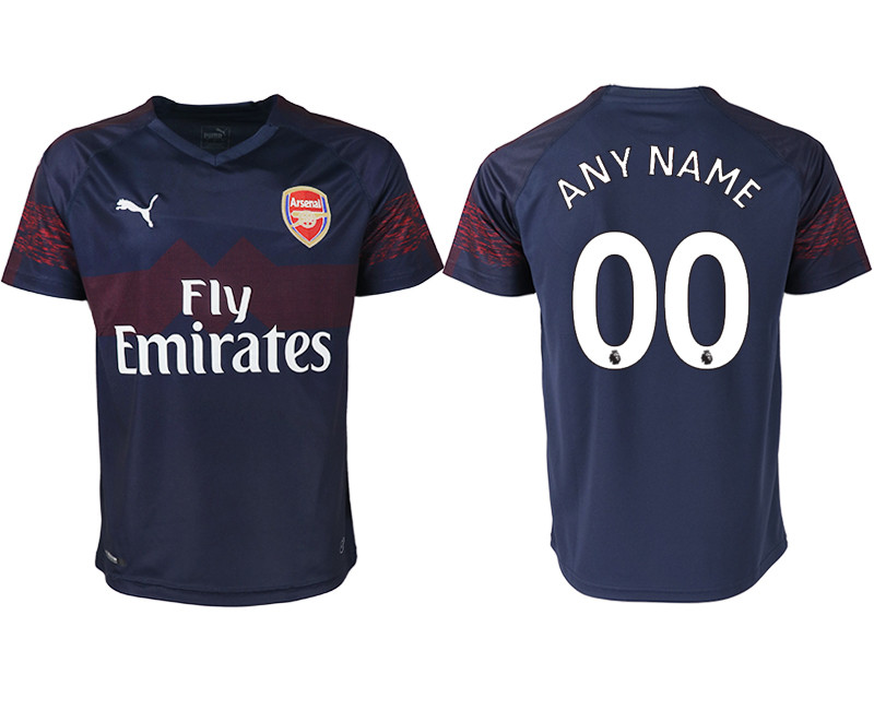 2018 19 Arsenal Customized Away Thailand Soccer Jersey
