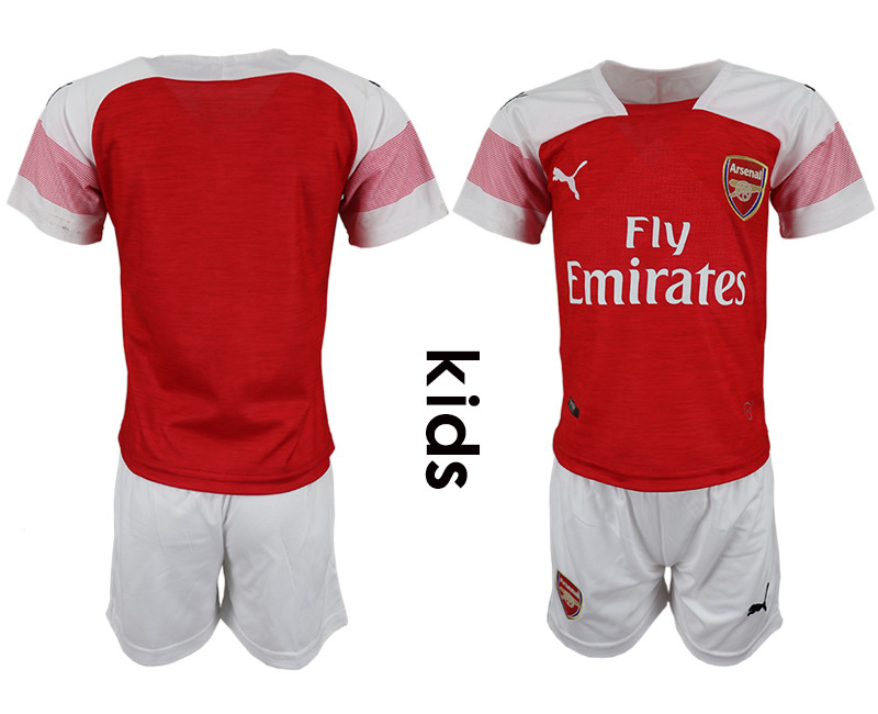 2018 19 Arsenal Home Youth Soccer Jersey