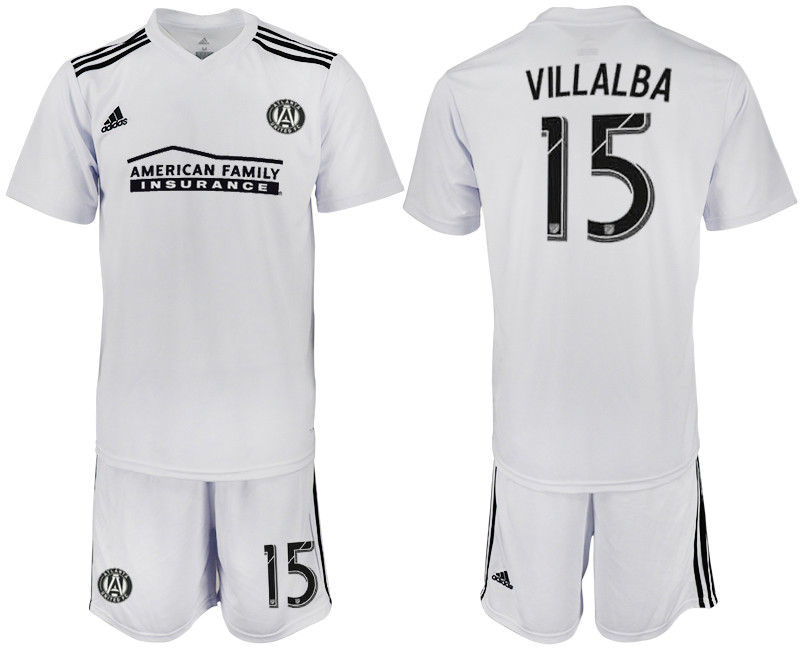 2018 19 Atlanta United FC 15 VILLALBA White Soccer Jersey