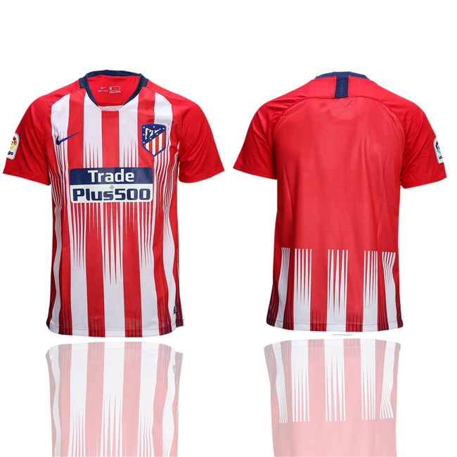 2018 19 Atletico Madrid Home Thailand Soccer Jersey