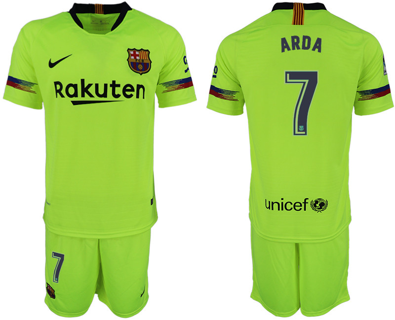 2018 19 Barcelona 7 ARDA Away Soccer Jersey