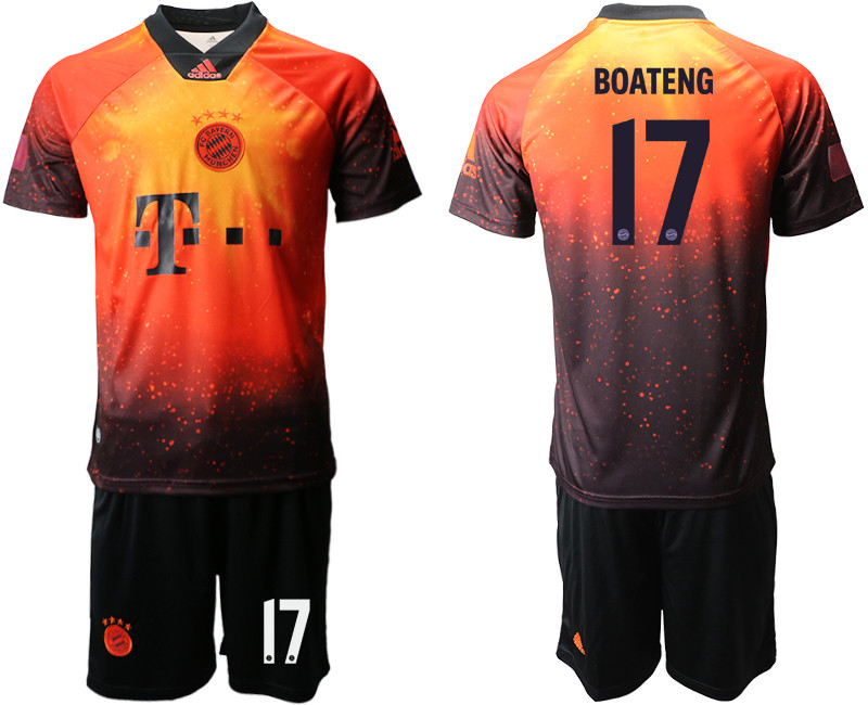 2018 19 Bayern Munich 17 BOATENG FIFA Digital Kit Soccer Jersey
