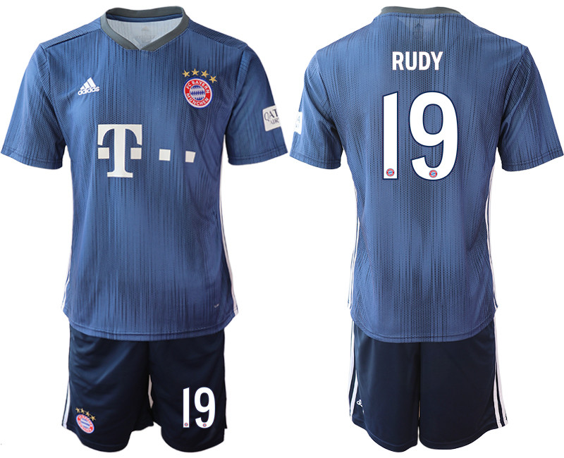 2018 19 Bayern Munich 19 RUDY Third Away Soccer Jersey