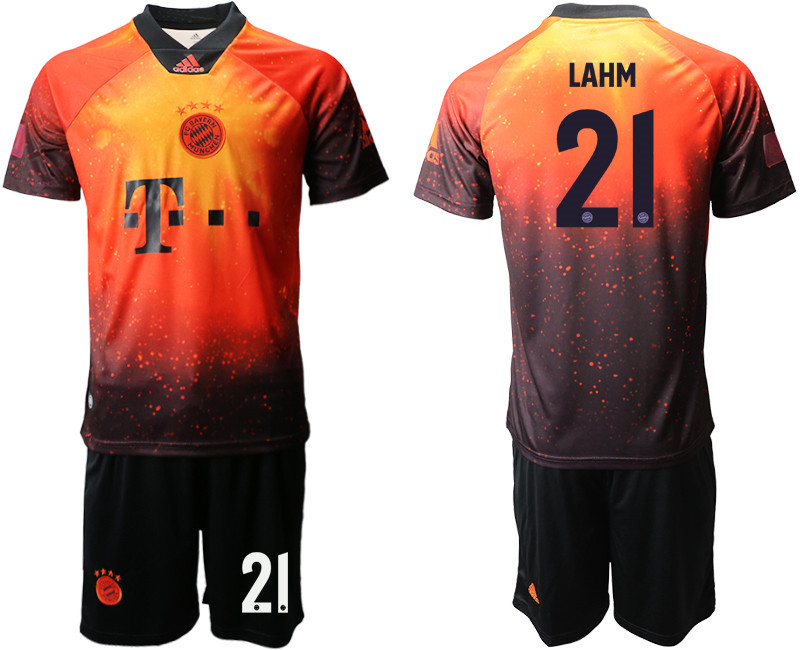 2018 19 Bayern Munich 21 LAHM FIFA Digital Kit Soccer Jersey
