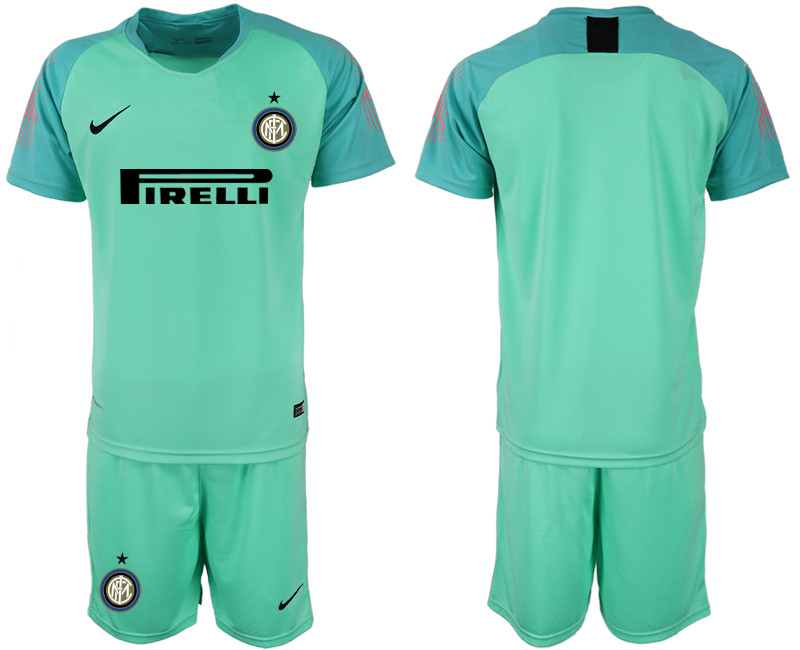 2018 19 Inter Milan Green Goalkeeper Soccer Jersey