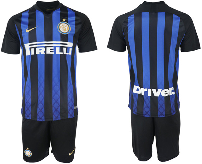 2018 19 Inter Milan Home Soccer Jersey