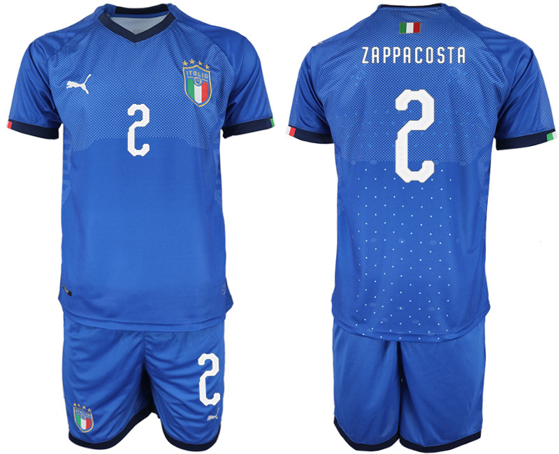 2018 19 Italy 2 ZAPPACOSTA Home Soccer Jersey