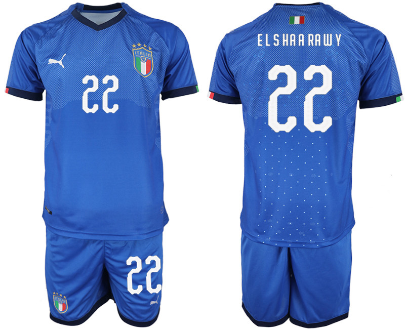 2018 19 Italy 22 EL SHAARAWAY Home Soccer Jersey