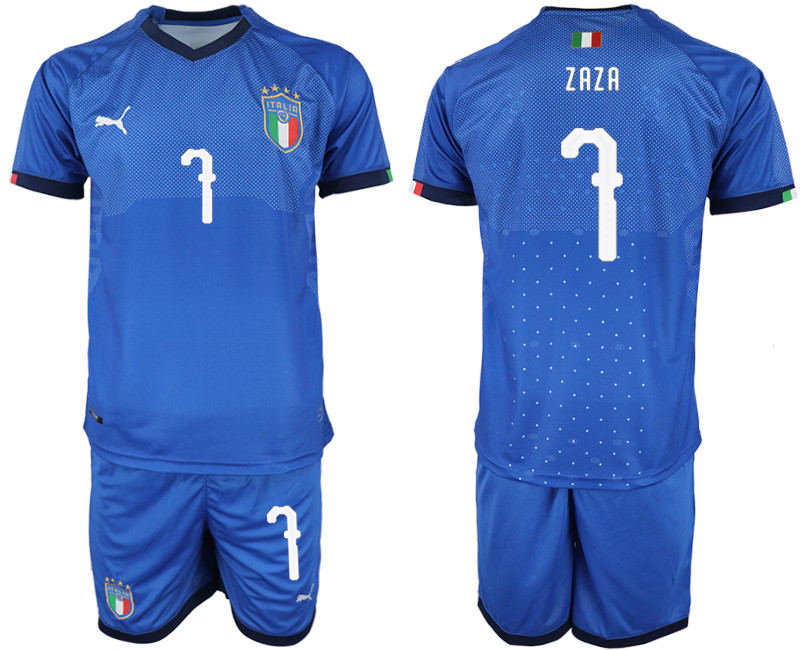 2018 19 Italy 7 ZAZA Home Soccer Jersey