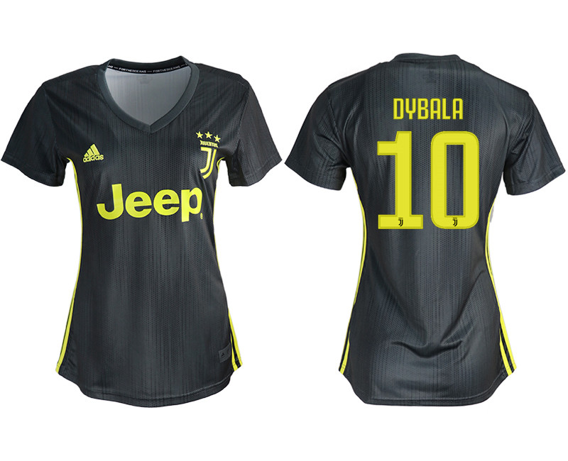 2018 19 Juventus 10 DYBALA Third Away Soccer Jersey