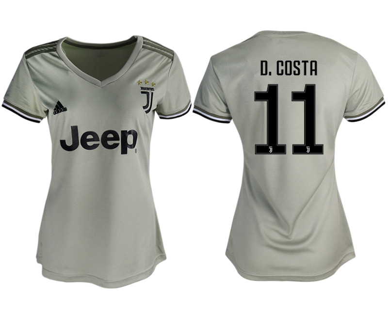 2018 19 Juventus 11 D. COSTA Away Soccer Jersey