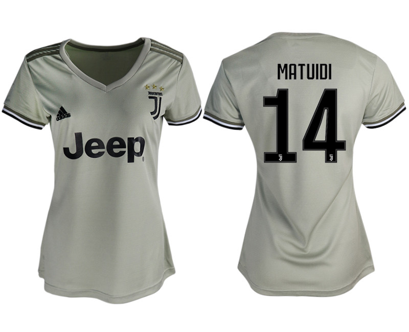 2018 19 Juventus 14 MATUIDI Away Soccer Jersey