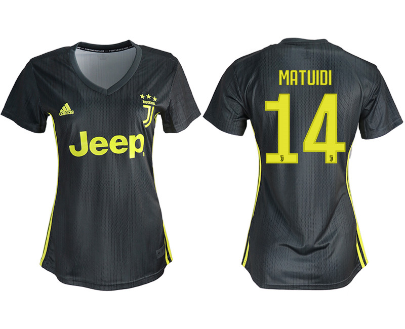 2018 19 Juventus 14 MATUIDI Third Away Soccer Jersey