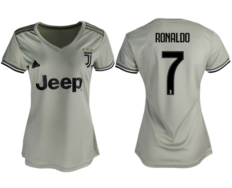2018 19 Juventus 7 RONALDO Away Soccer Jersey