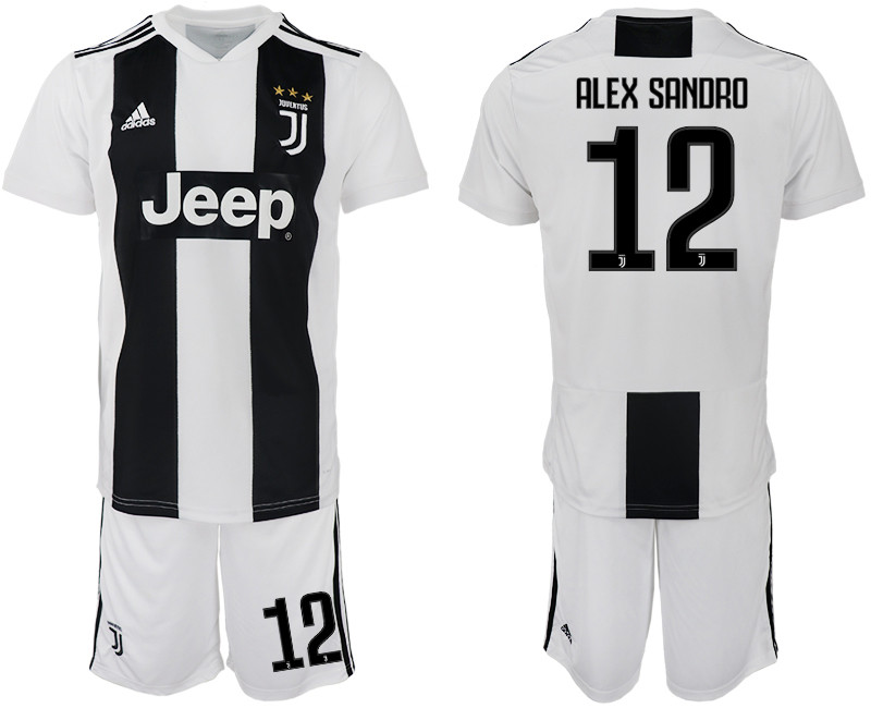 2018 19 Juventus FC 12 ALEX SANDRO Home Soccer Jersey