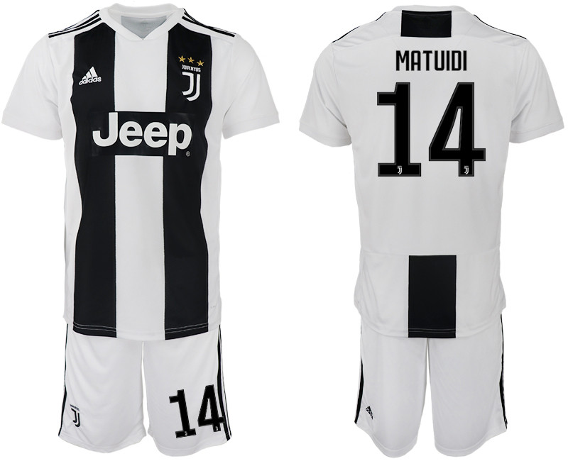 2018 19 Juventus FC 14 MATUIDI Home Soccer Jersey