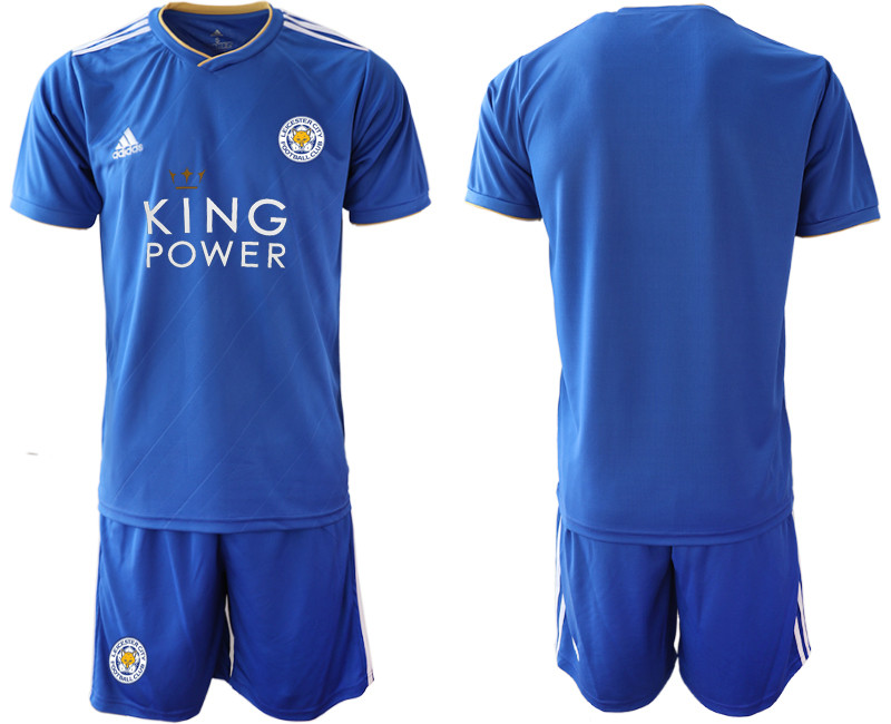 2018 19 Leicester City Home Soccer Jersey Home Soccer Jersey