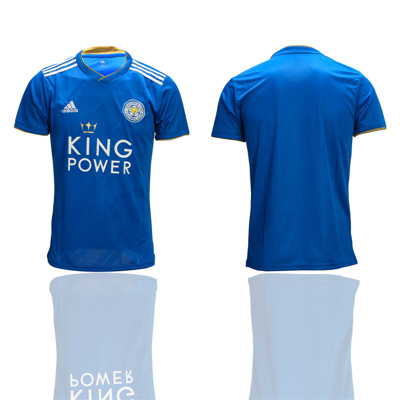 2018 19 Leicester City Home Thailand Soccer Jersey