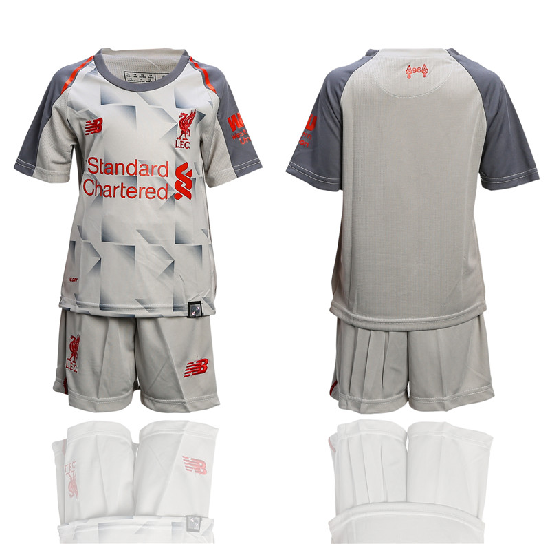 2018 19 Liverpool Third Away Youth Soccer Jersey