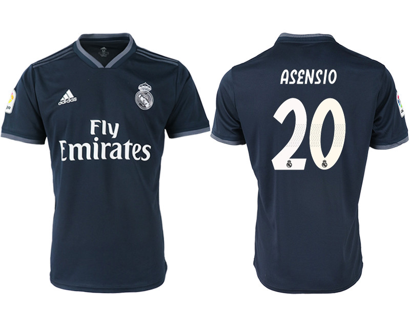 2018 19 Real Madrid 20 ASENSIO Away Thailand Soccer Jersey
