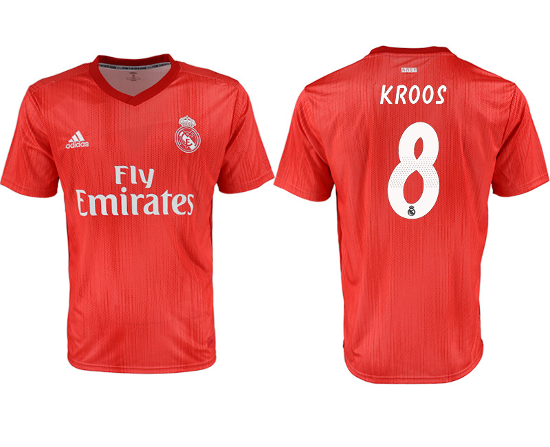 2018 19 Real Madrid 8 KROOS Third Away Thailand Soccer Jersey