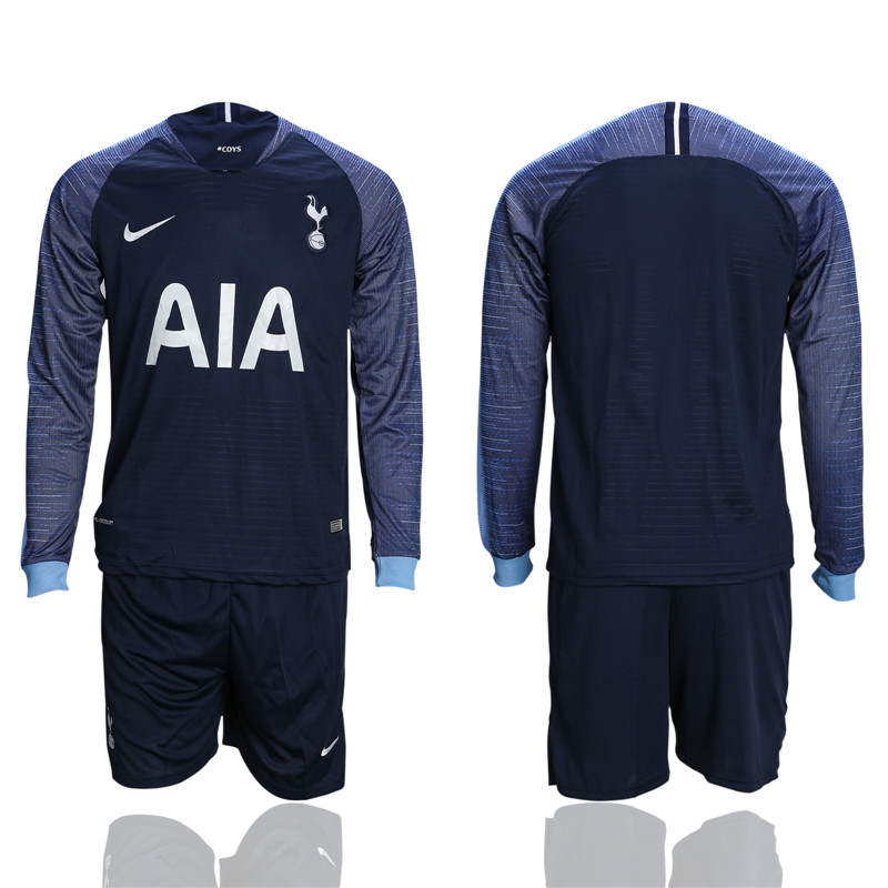 2018 19 Tottenham Hotspur Away Long Sleeve Soccer Jersey