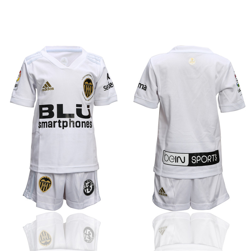 2018 19 Valencia Home Youth Soccer Jersey